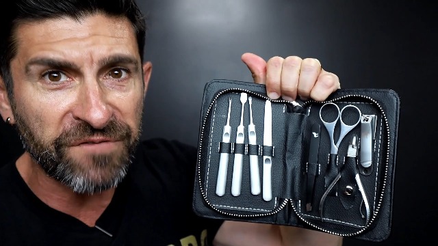 Amazon.com : Pete & Pedro 8-Piece Manicure Set Stainless Steel Kit